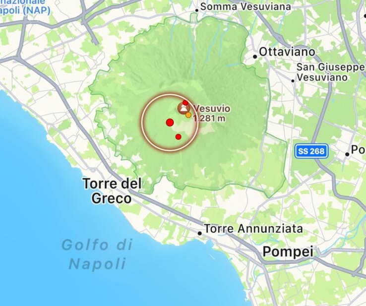 terremoto vesuvio