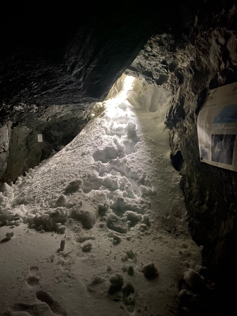 tunnel buco di viso