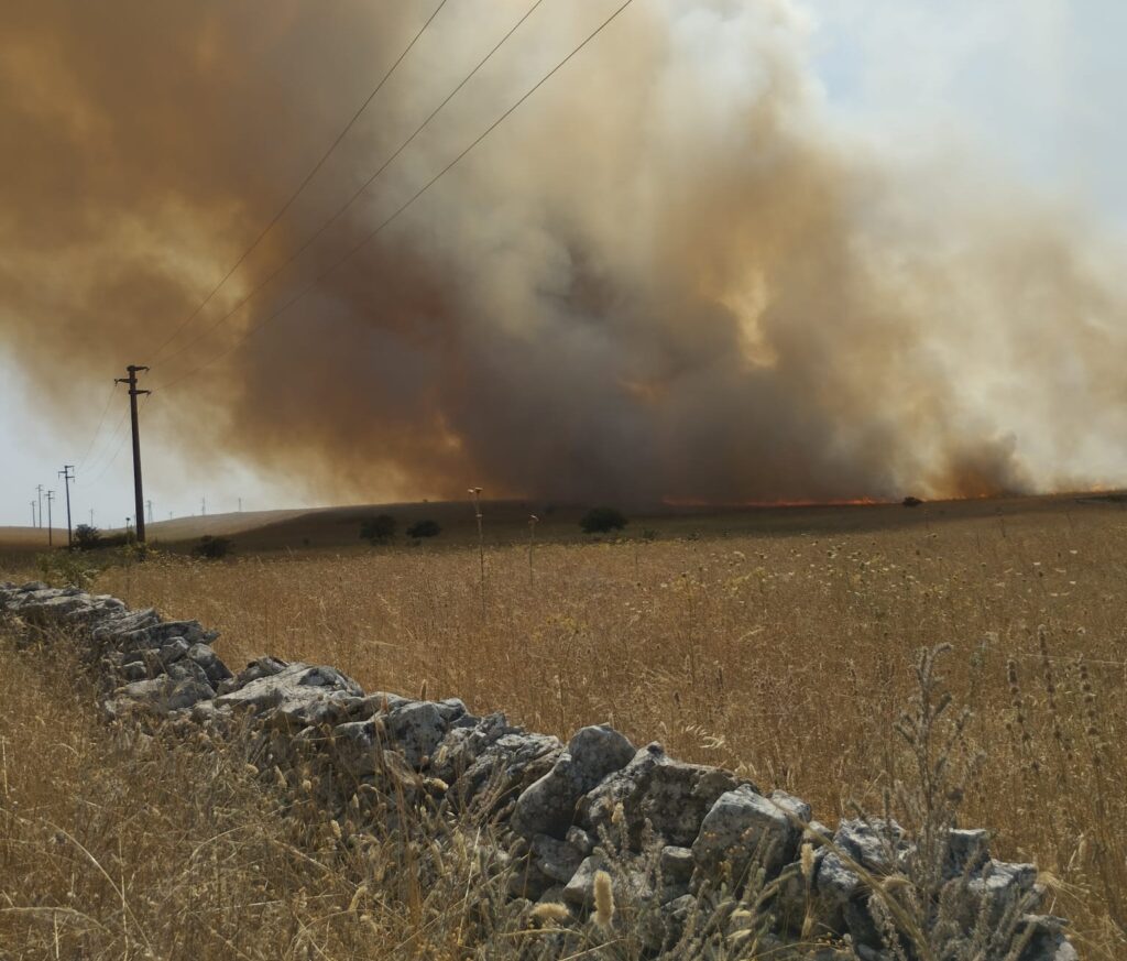 incendi taranto