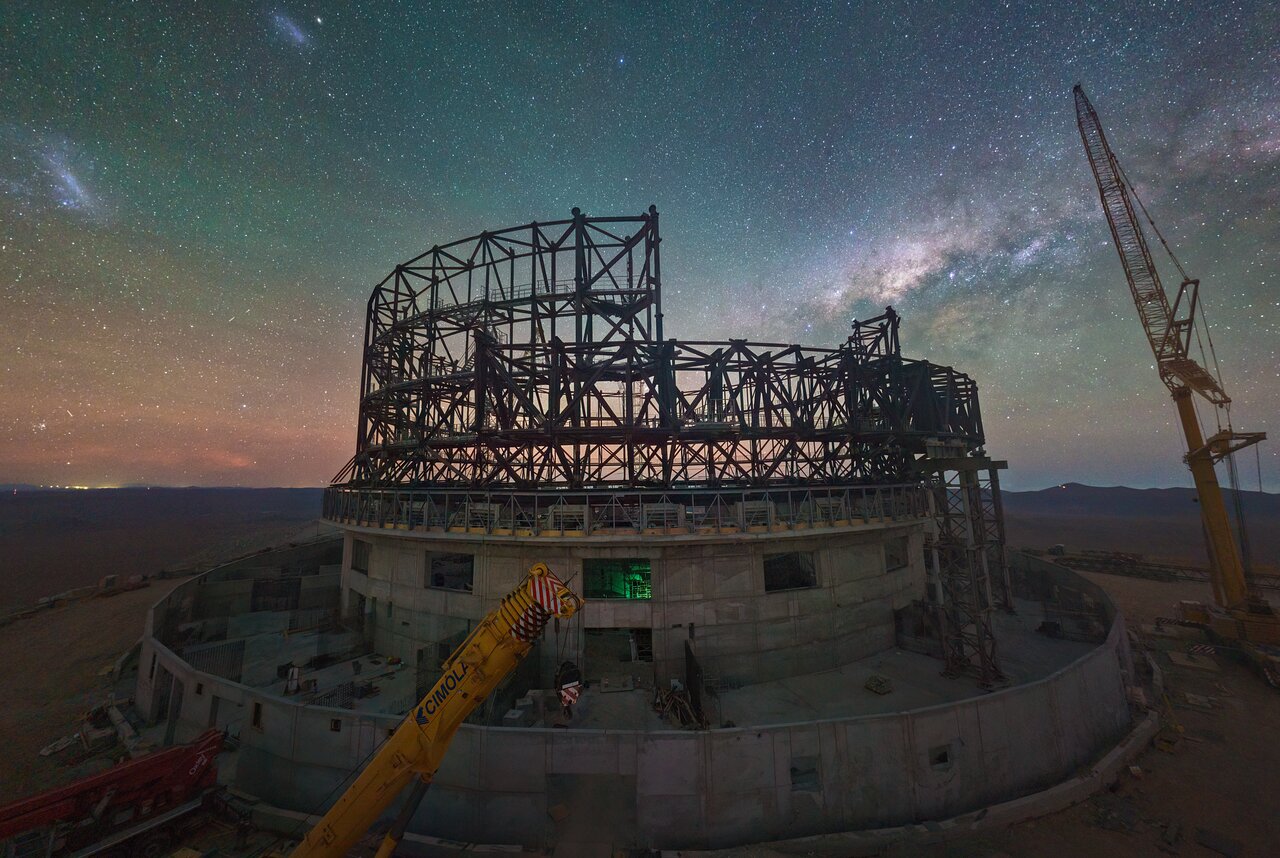 Astronomia: Completato A Metà L'ELT (Extremely Large Telescope) Dell'ESO