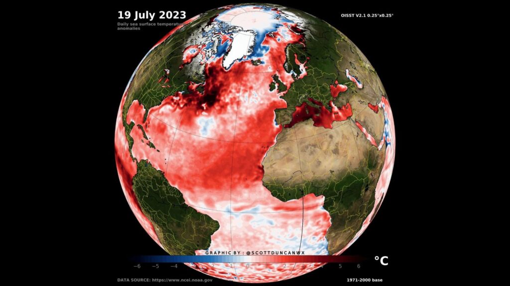 temperature oceaniche