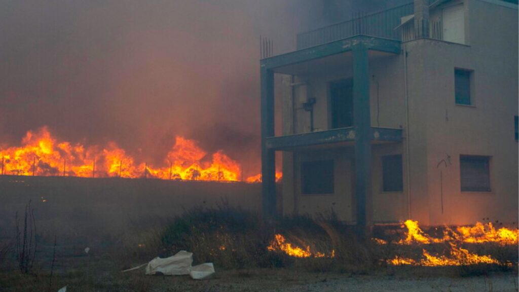 incendi in Grecia