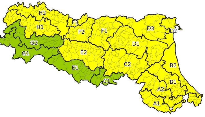 allerta meteo emilia romagna 3 luglio 2023