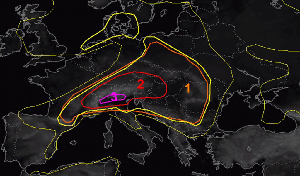 allerta meteo estofex 12 13 luglio 2023