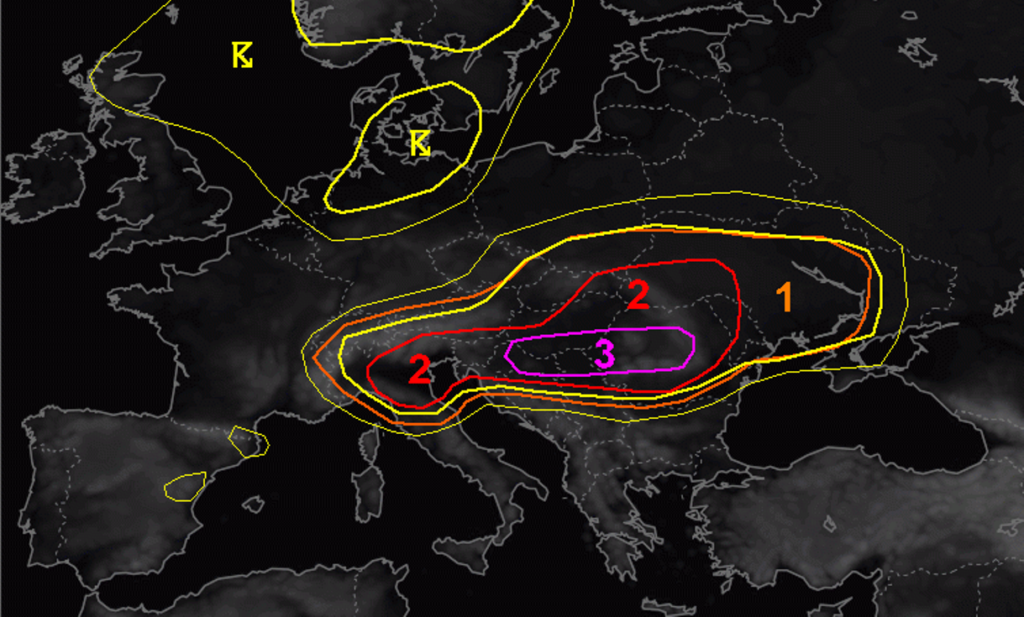 allerta meteo estofex 13 14 luglio 2023