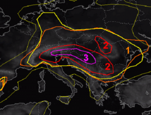 allerta meteo estofex 19 luglio 2023