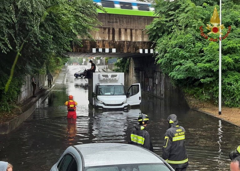 maltempo allagamenti lombardia