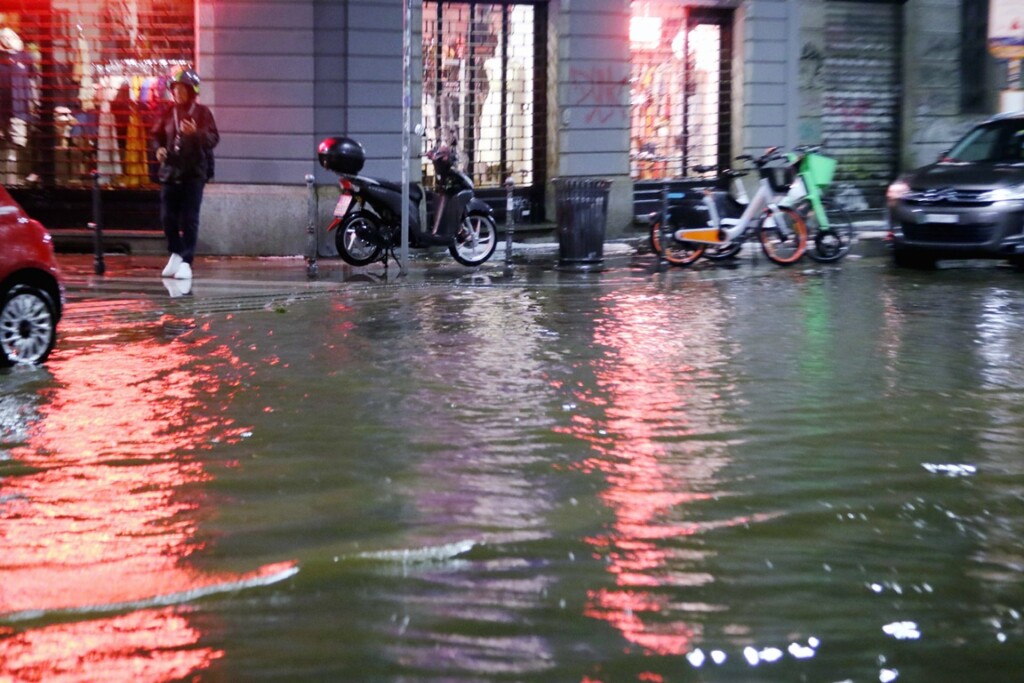 maltempo nubifragio grandinata milano