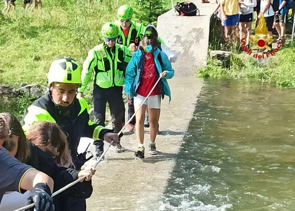 maltempo ragazzi bloccati baita lizzola