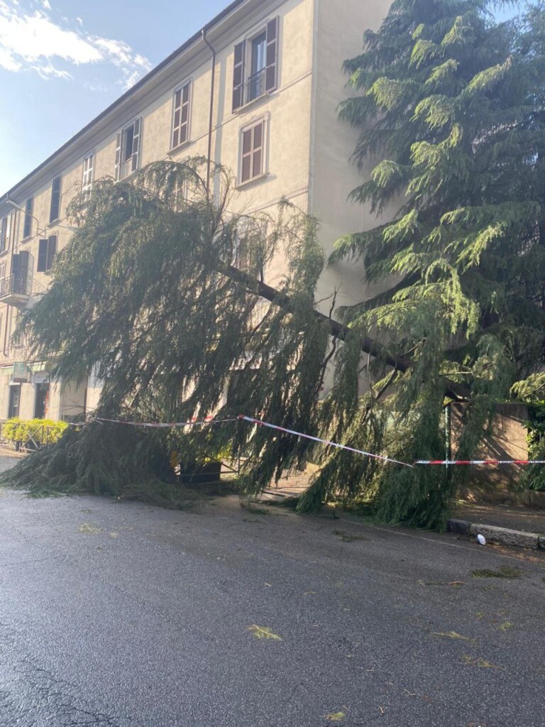 Maltempo, i danni a Milano