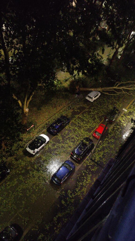 Maltempo, i danni di oggi a Monza