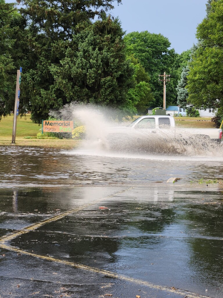 piogge inondzioni maltempo chicago