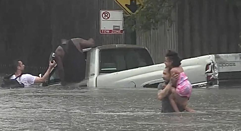 piogge inondzioni maltempo chicago