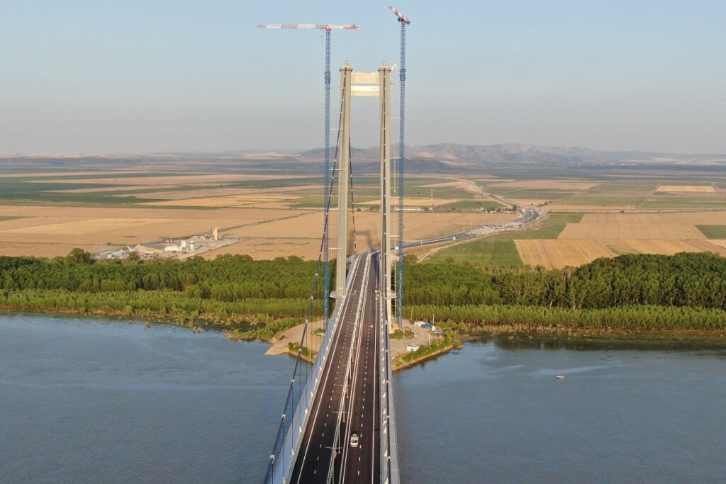 ponte di Brăila Romania Danubio