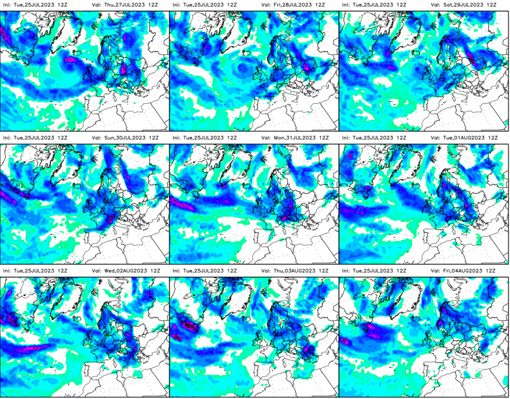 previsioni meteo fine luglio inizio agosto 2023