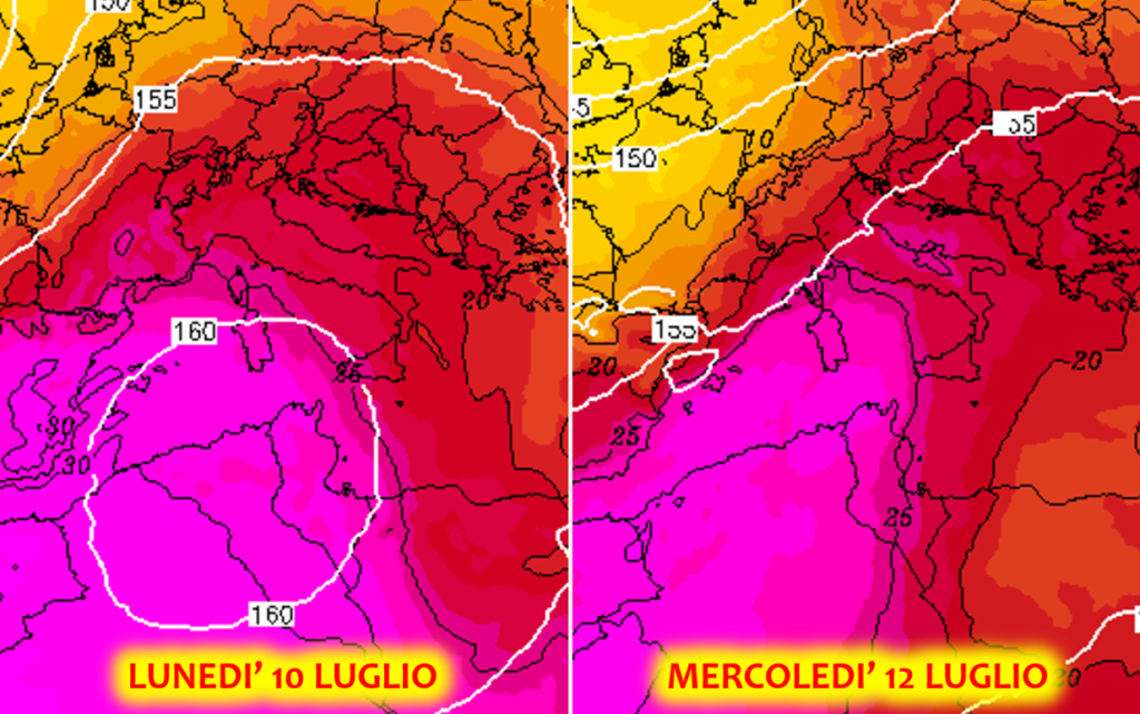 previsioni meteo luglio 2023