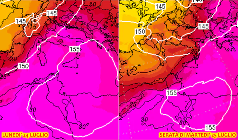 previsioni meteo ondata di caldo