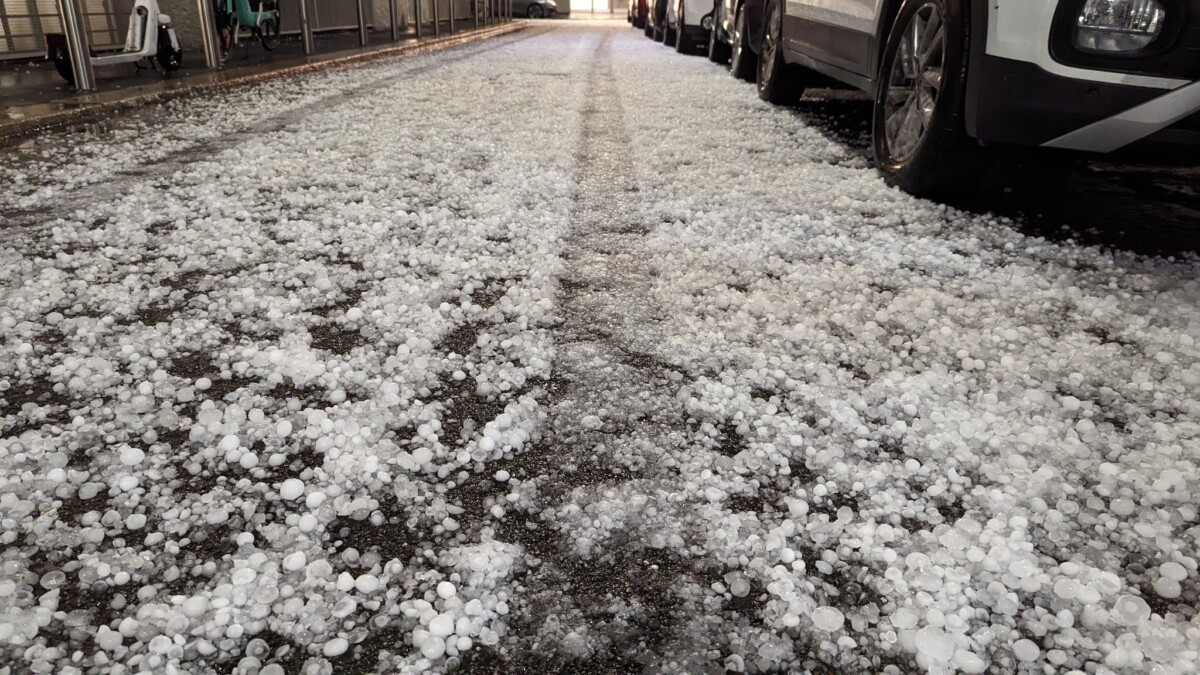 temporale grandine maltempo milano