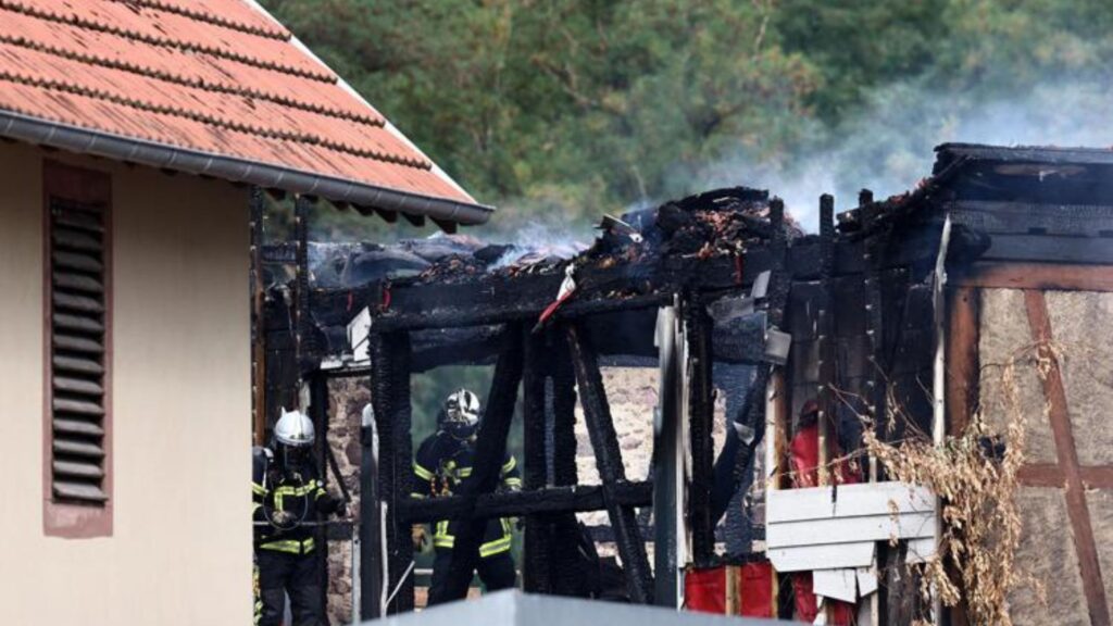 incendio in Francia che ha interessato una struttura di disabili