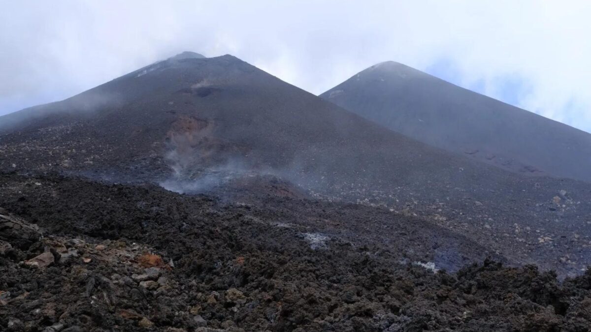 attività del vulcano Etna