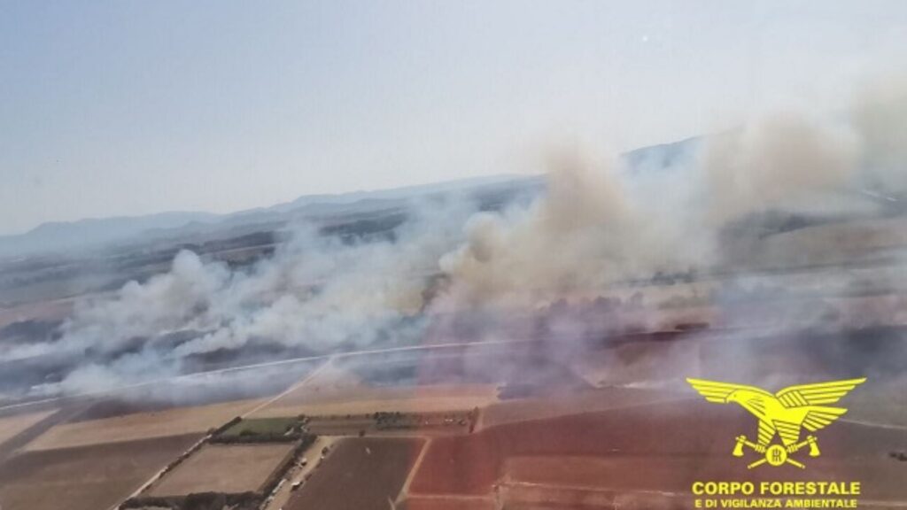 incendi in Sardegna