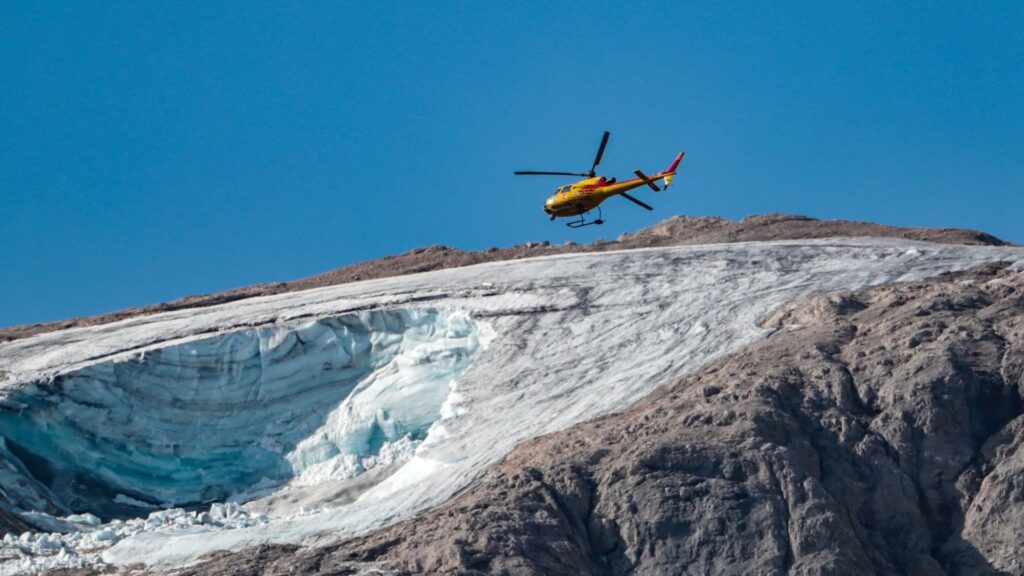 monitoraggio della Marmolada