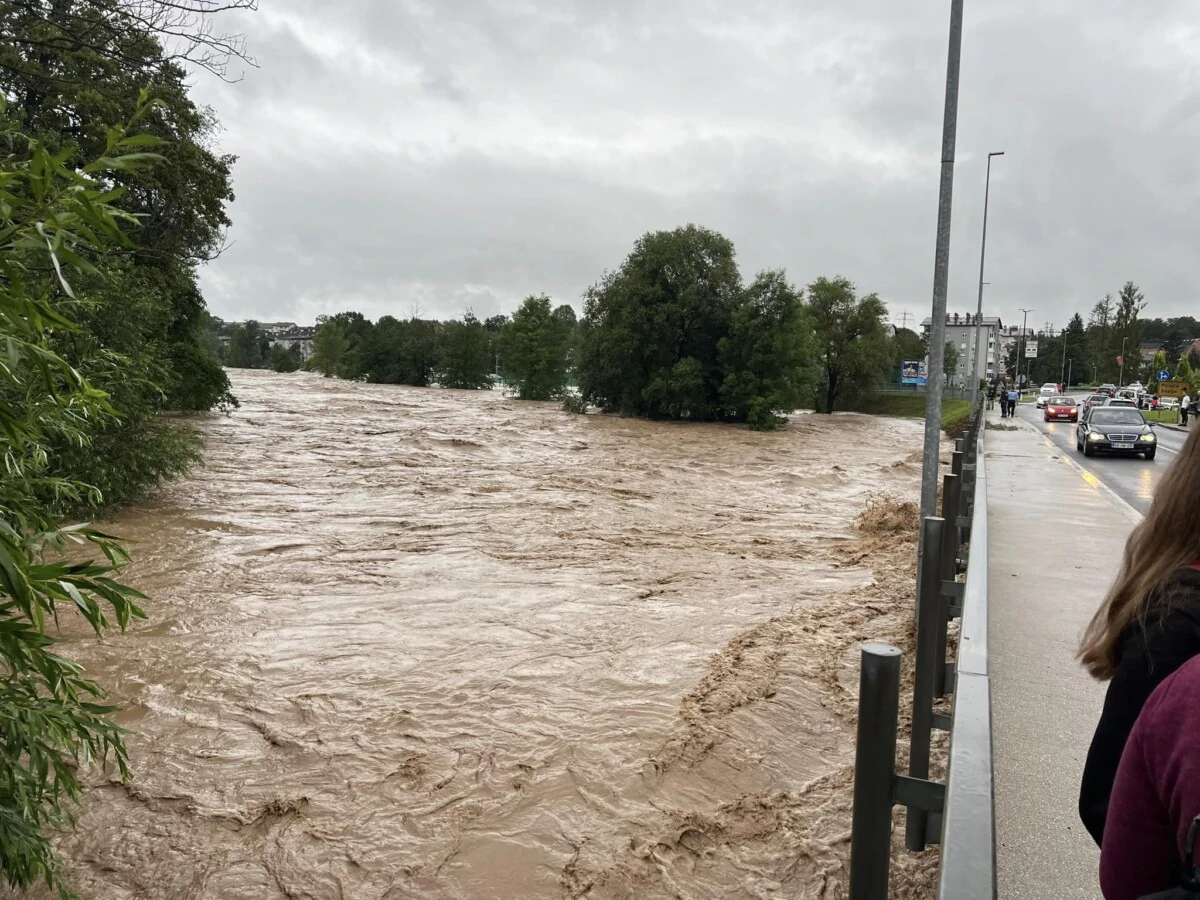 Gravi inondazioni hanno devastato la Slovenia