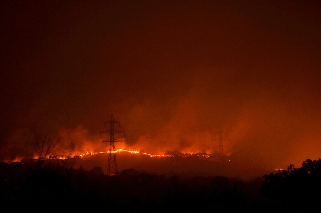 incendio grecia tracia