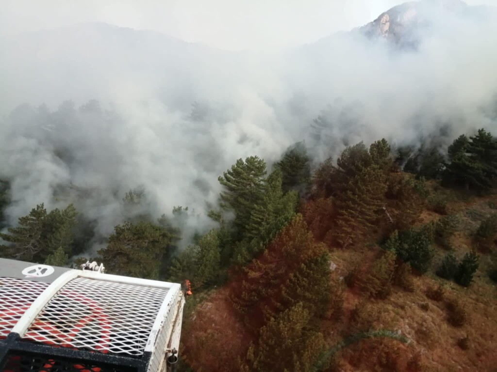 incendio pollino