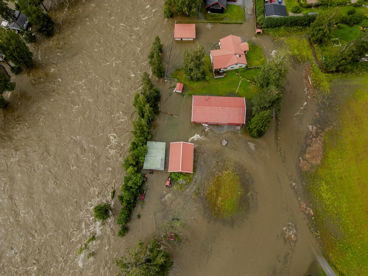 maltempo alluvione norvegia tempesta hans