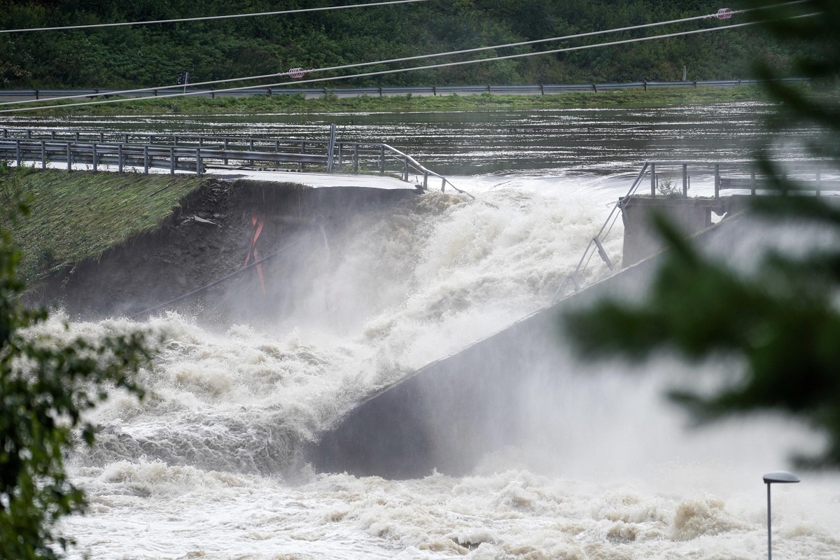 maltempo alluvione norvegia tempesta hans