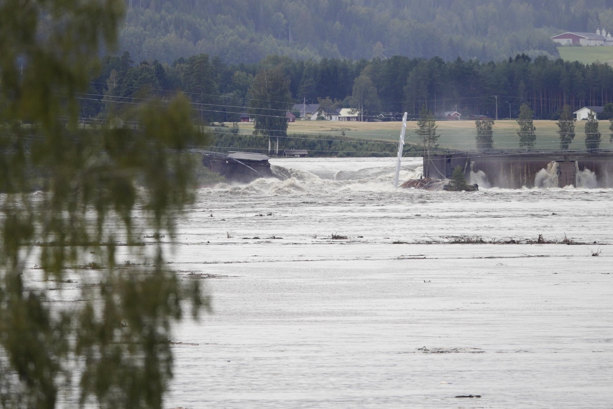 maltempo alluvione norvegia tempesta hans