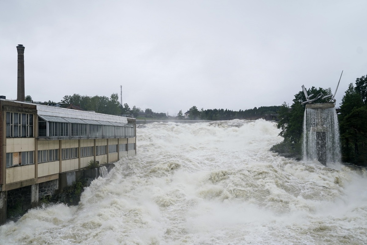 maltempo alluvione norvegia tempesta hans