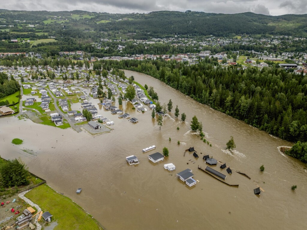 maltempo alluvione norvegia tempesta hans