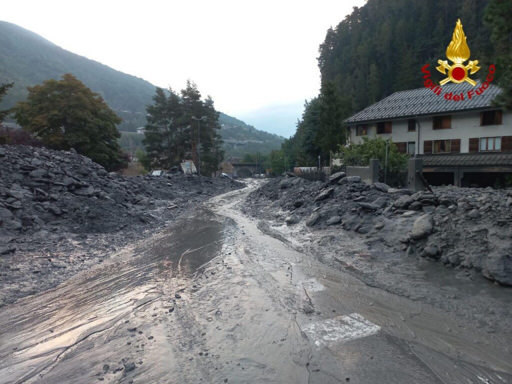 maltempo piemonte fango bardonecchia