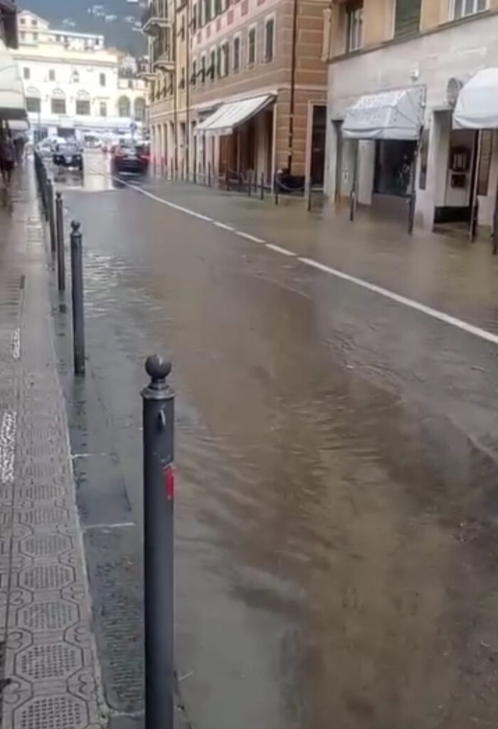 maltempo rapallo liguria