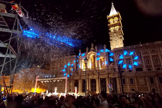 neve roma santa maria maggiore