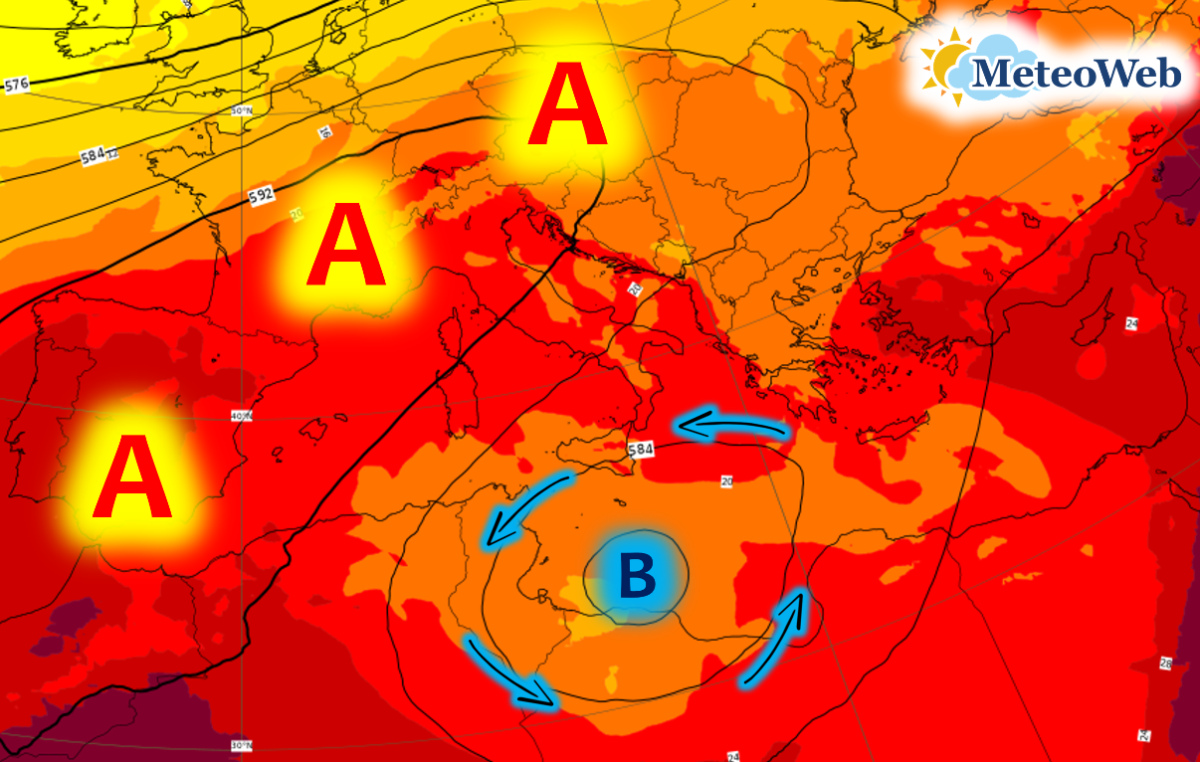 previsioni meteo 22 agosto 2023