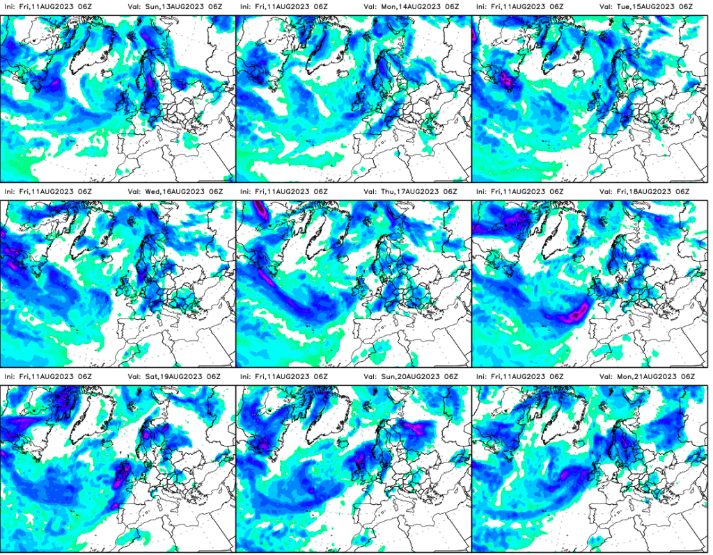 previsioni meteo agosto 2023