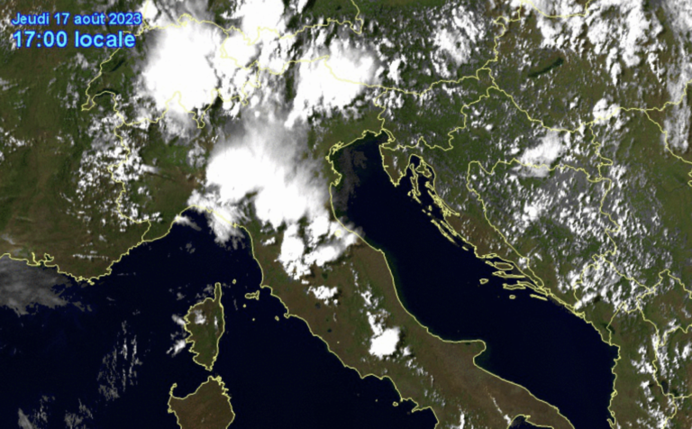 satellite meteo oggi