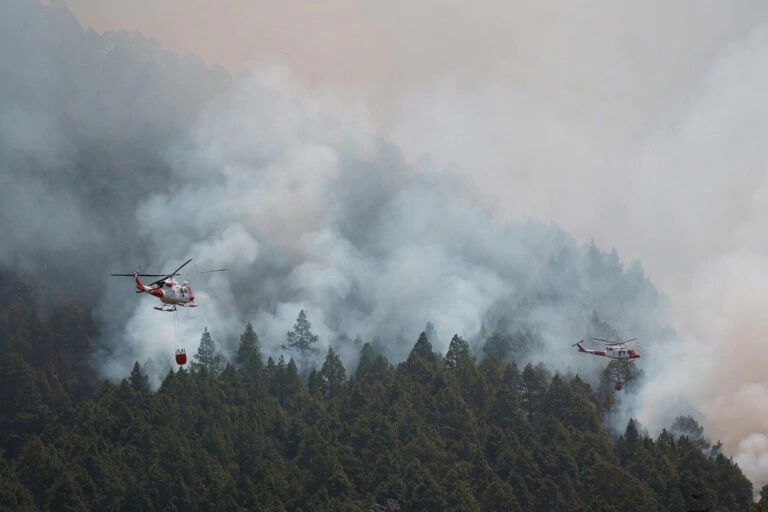 spagna incendi tenerife