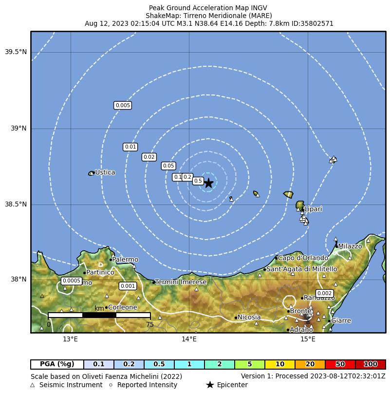 terremoti eolie alicudi