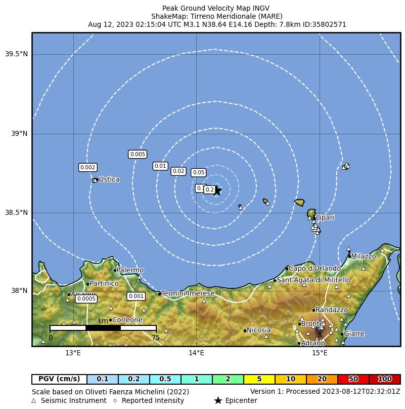 terremoti eolie alicudi