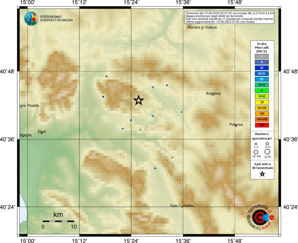 terremoto potenza muro lucano