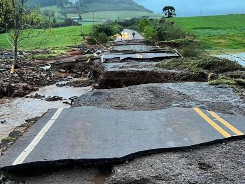 Rio Grande do Sul ciclone brasile