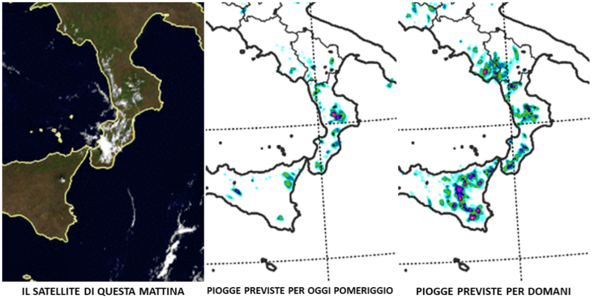 allerta meteo sud italia