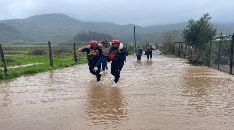 alluvioni pioggia cile