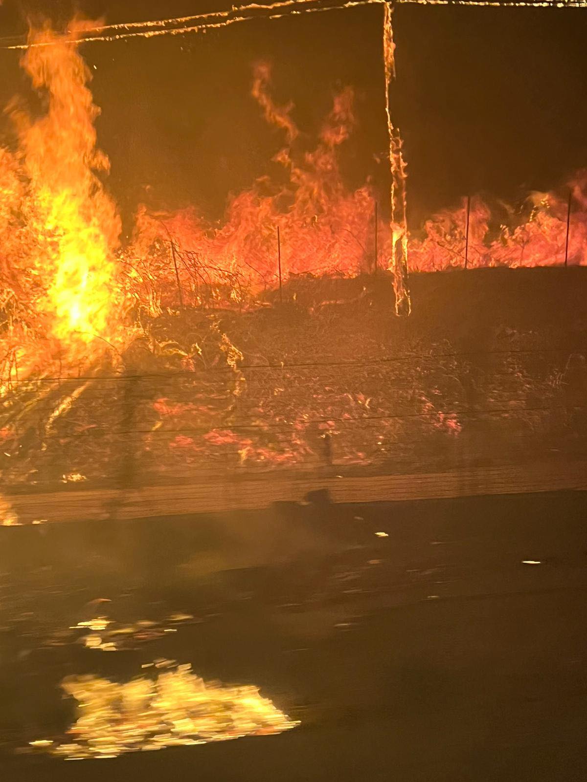 incendi autostrada palermo-catania