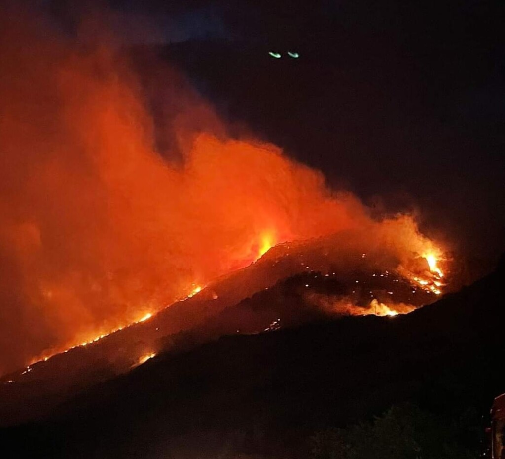 incendio pollino