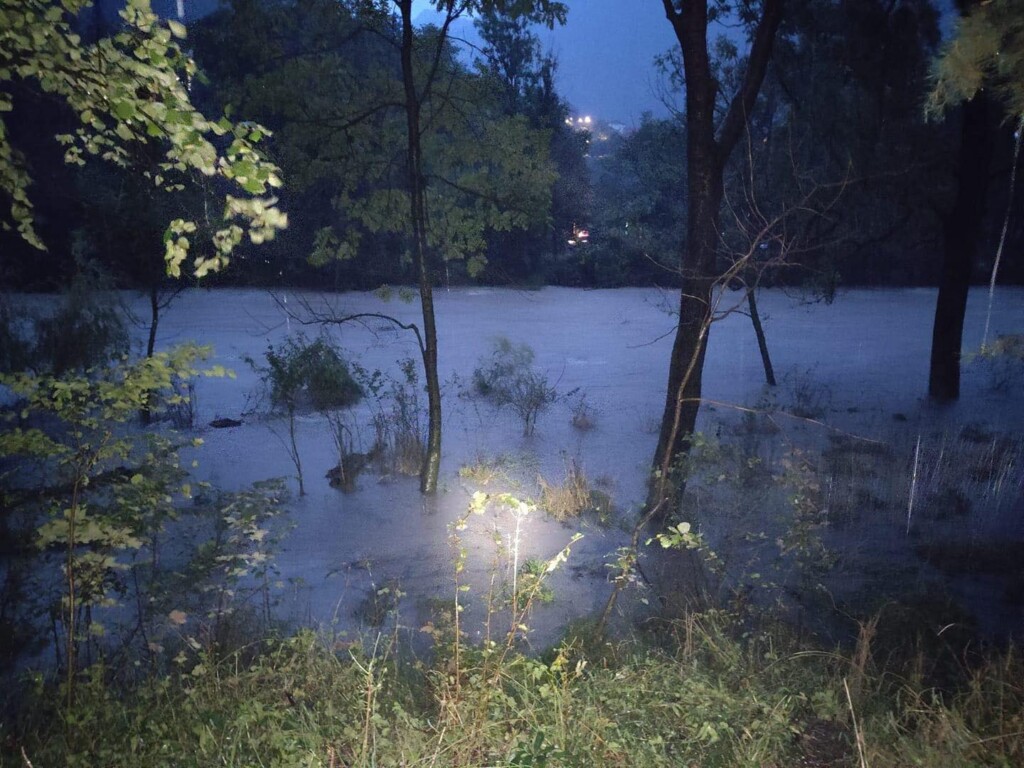 maltempo bergamasca fiume serio